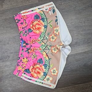 Adidas x Farm Rio Jardineto Firebird Floral Track Shorts
